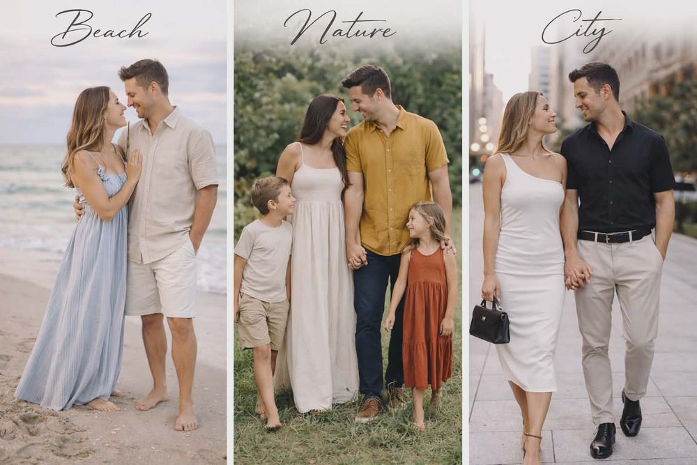 What to Wear to Photo Sessions in South Florida