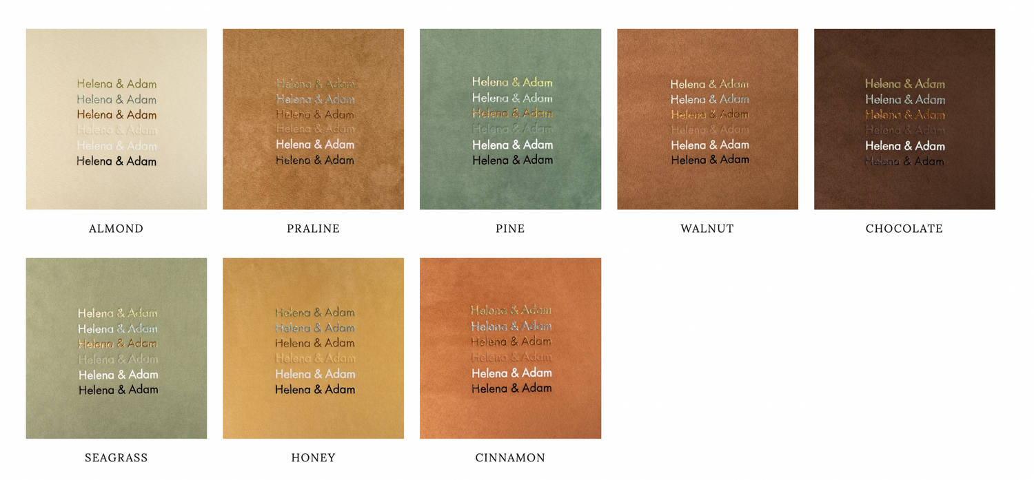 A collection of brown and beige color swatches arranged in a grid pattern showing various earthy tones.
