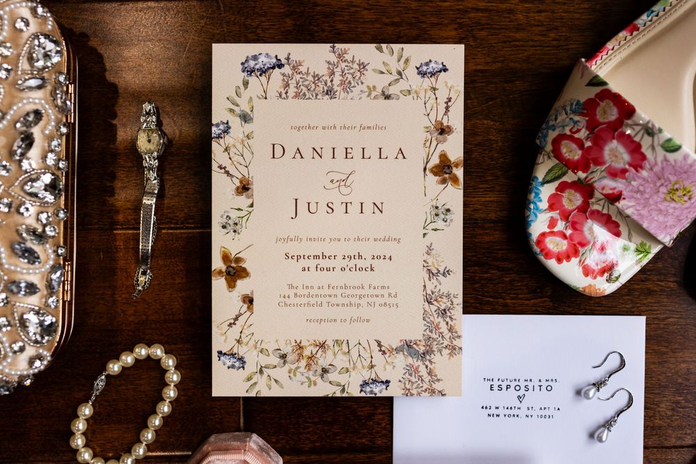 moody wedding details