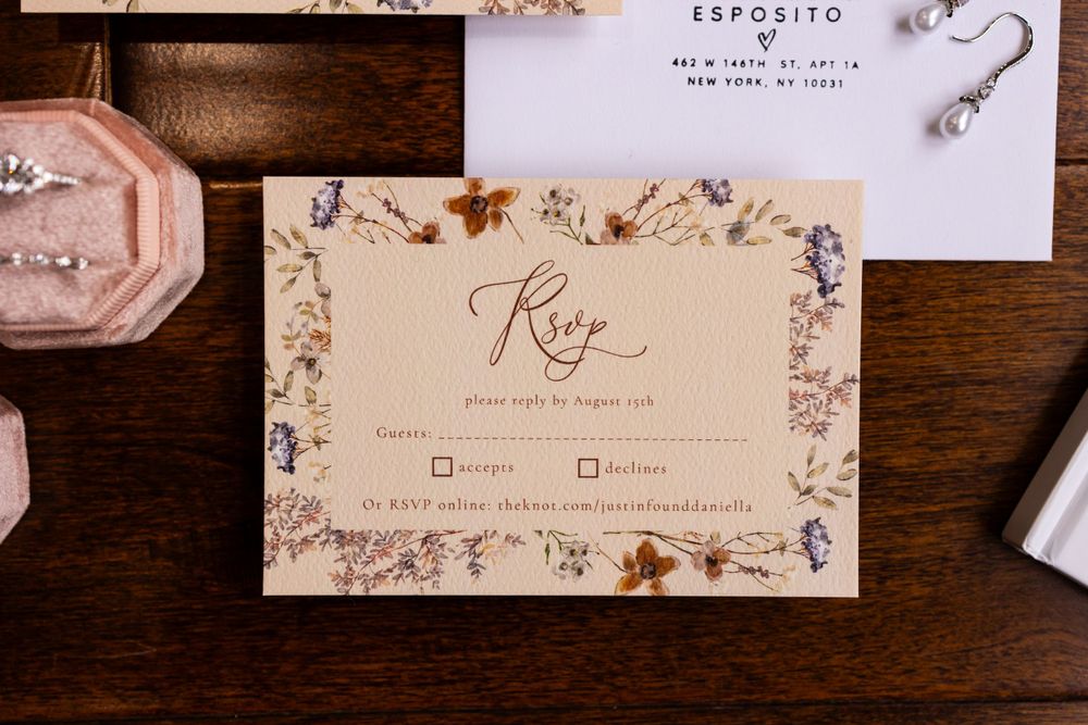 wedding details