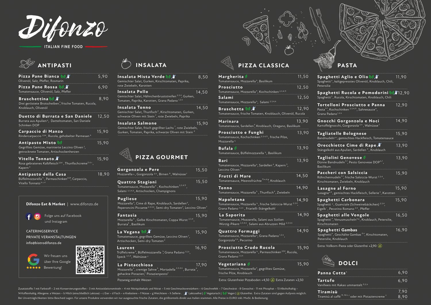 Difonzo Eat & Market in Isernhagen-Altwarmbüchen
Krendelstr. 26 
Menu