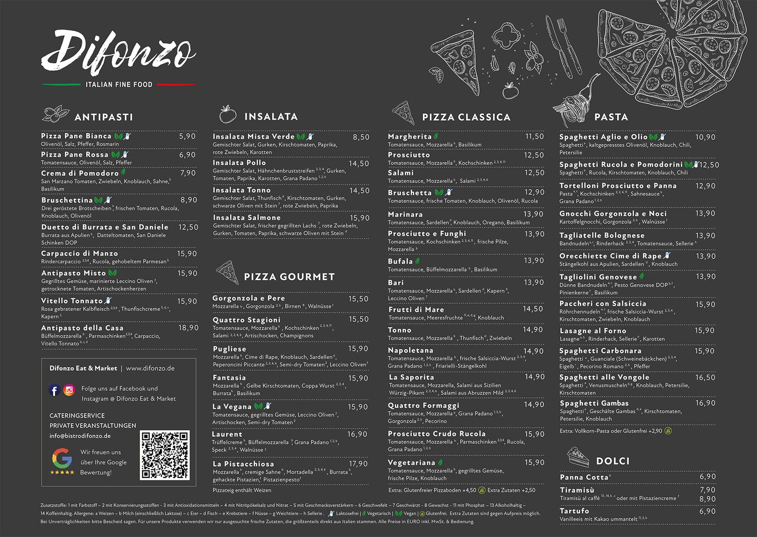 Difonzo Eat & Market in Isernhagen-Altwarmbüchen
Krendelstr. 26 
Menu