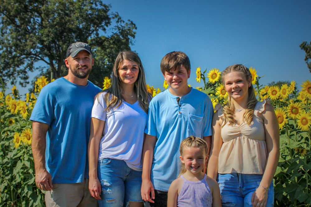 Knight Family, Peebles Farm
