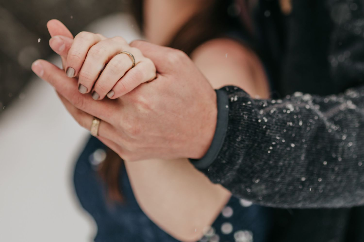 Elopement photography, rings.