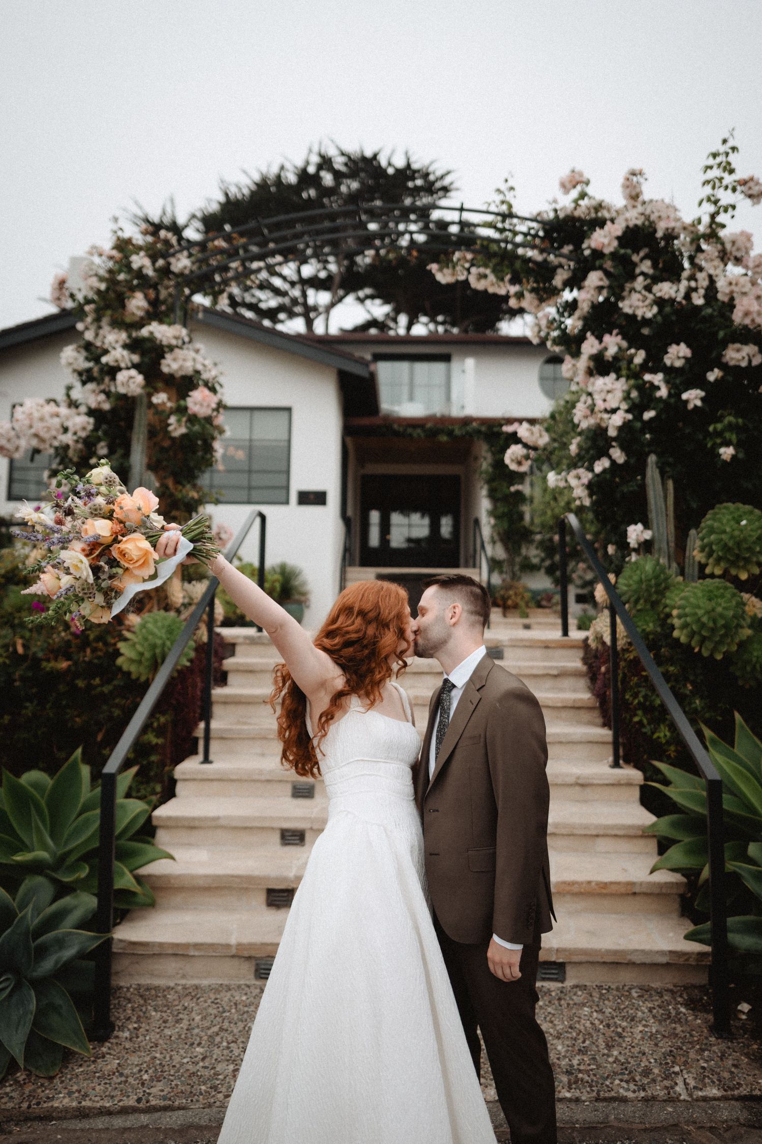 villa mara carmel wedding photos