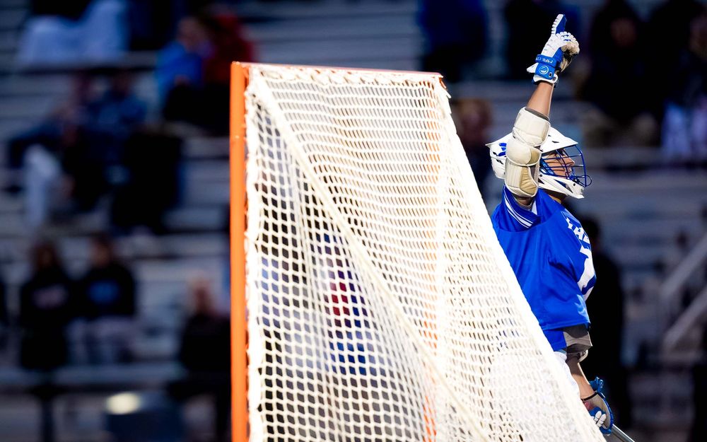 Lower Dauphin scores on the open net during the 2026 Mid Penn Lacrosse Championship by SportsFox Photography, Hershey PA.