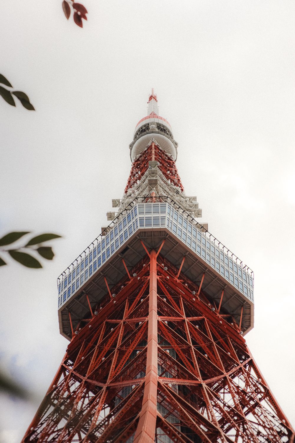 Tokyo tower travel photography.