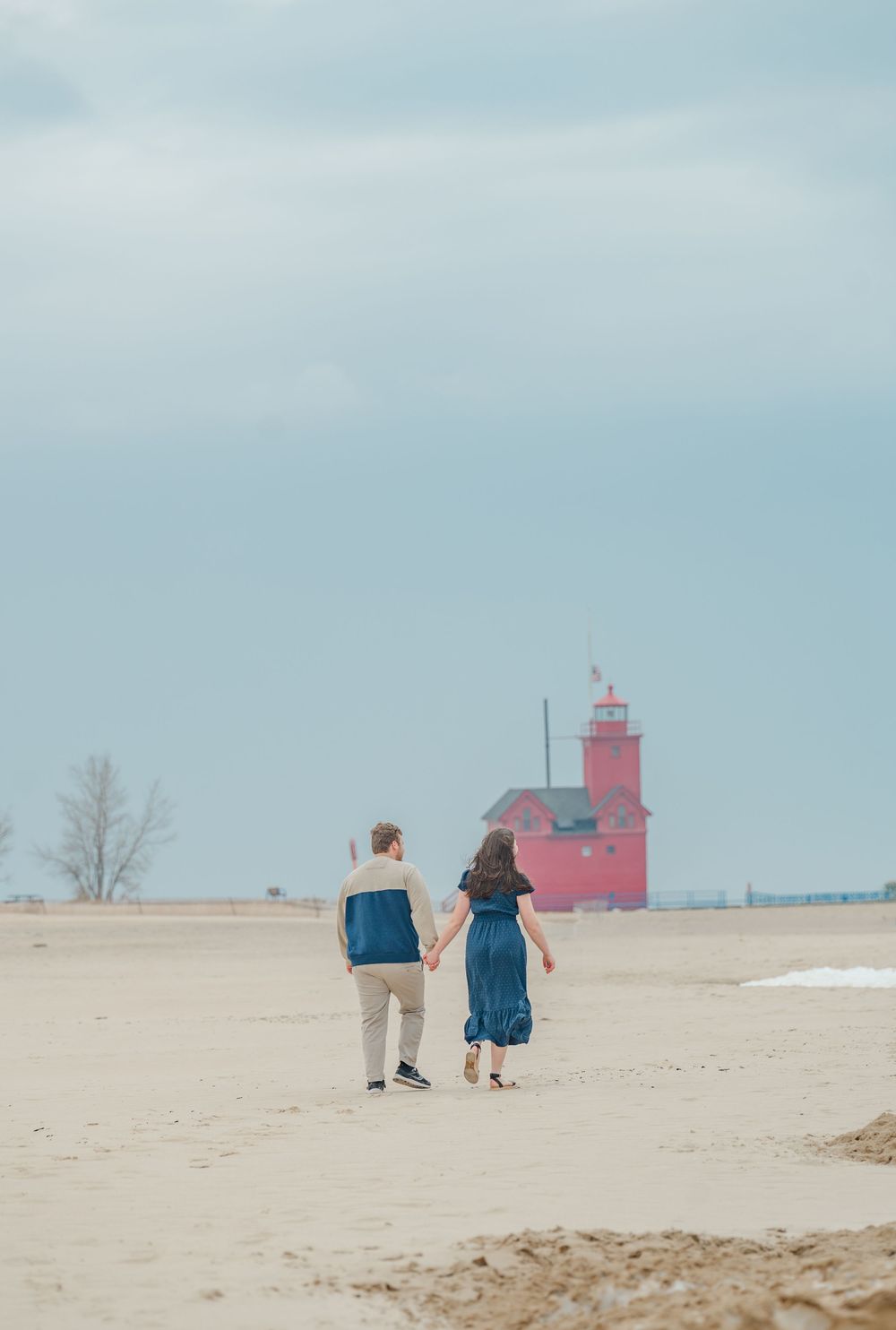 A couple at holland state park