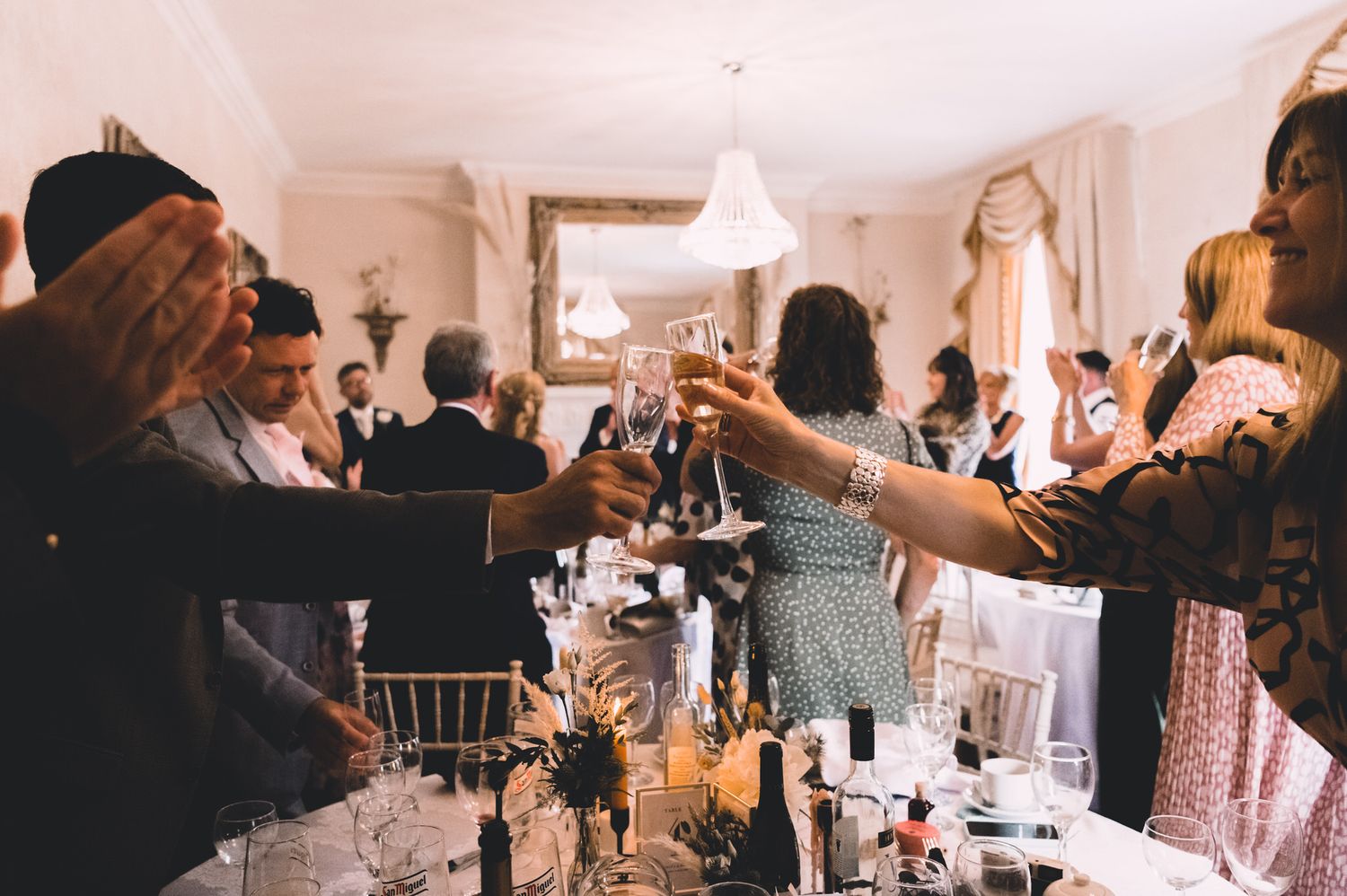 candid romantic atmospheric wedding photography by Rose and Rainbow Photography