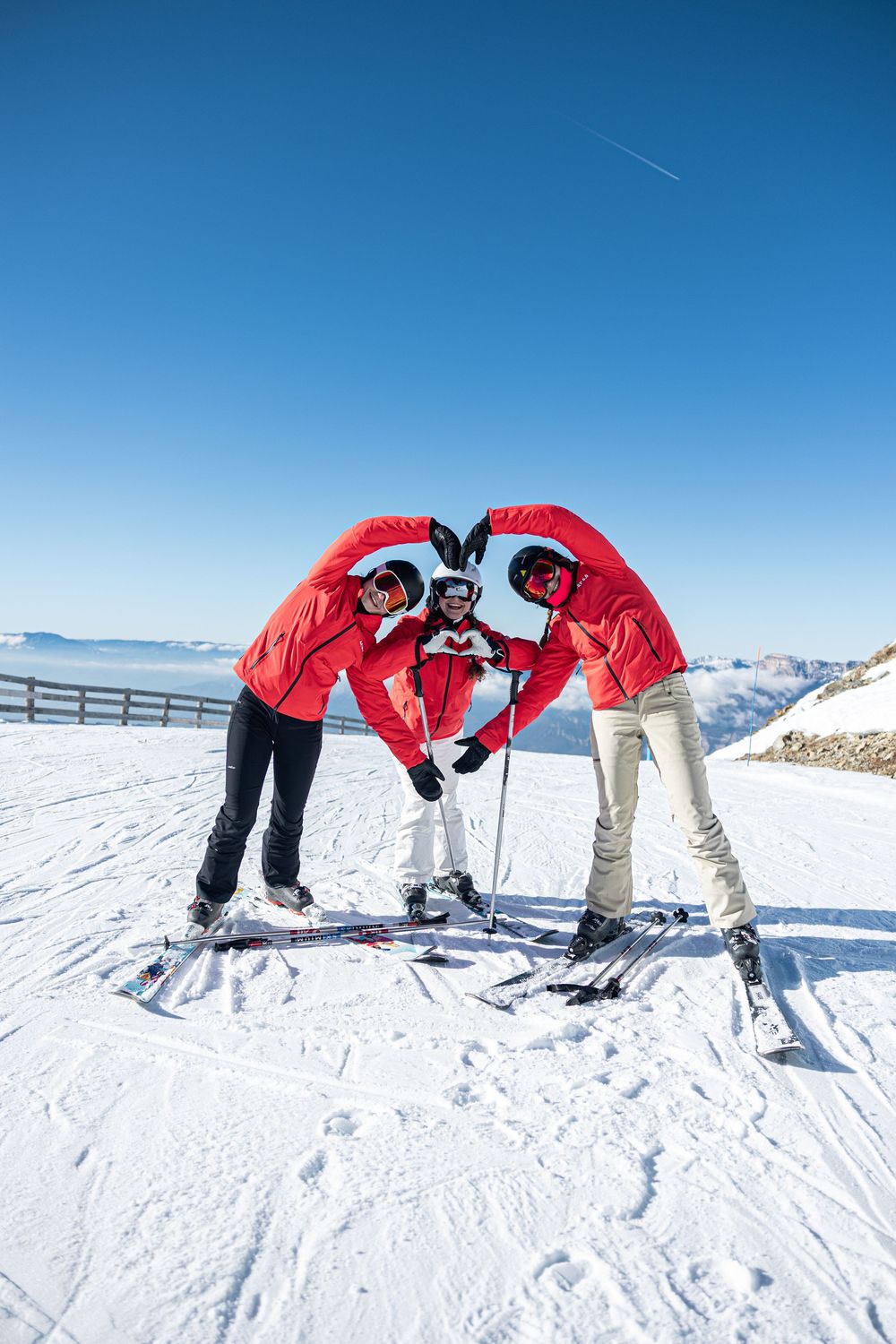 shooting ski