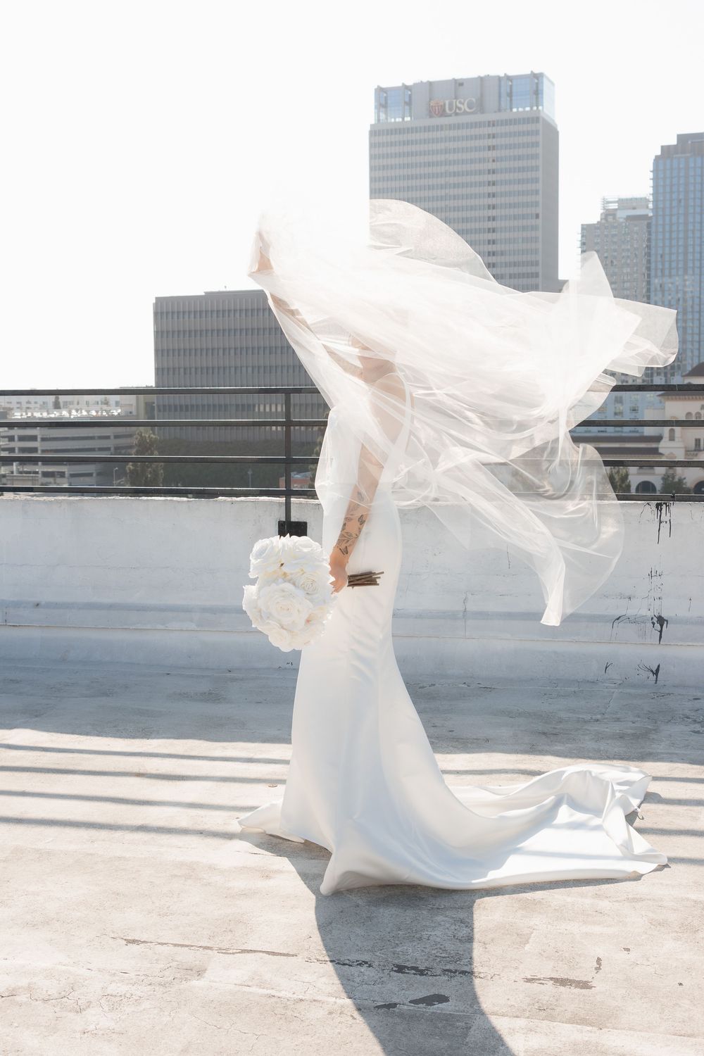 Los Angeles Wedding Photographer, Elopement, Wedding Dress, Southern California Photographer, Downtown Los Angeles