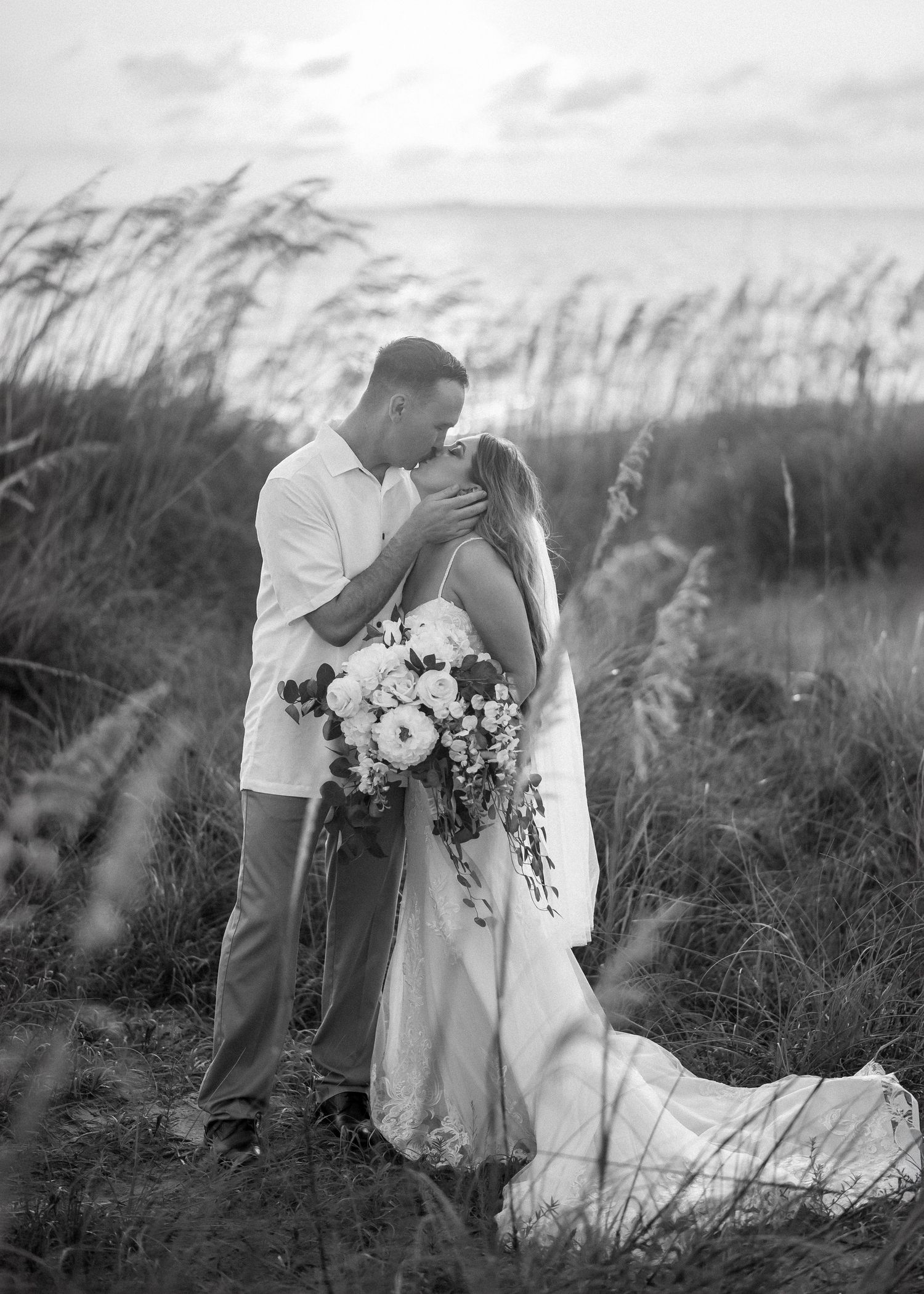 Bride & Groom Wedding Portraits in Norfolk, Virginia