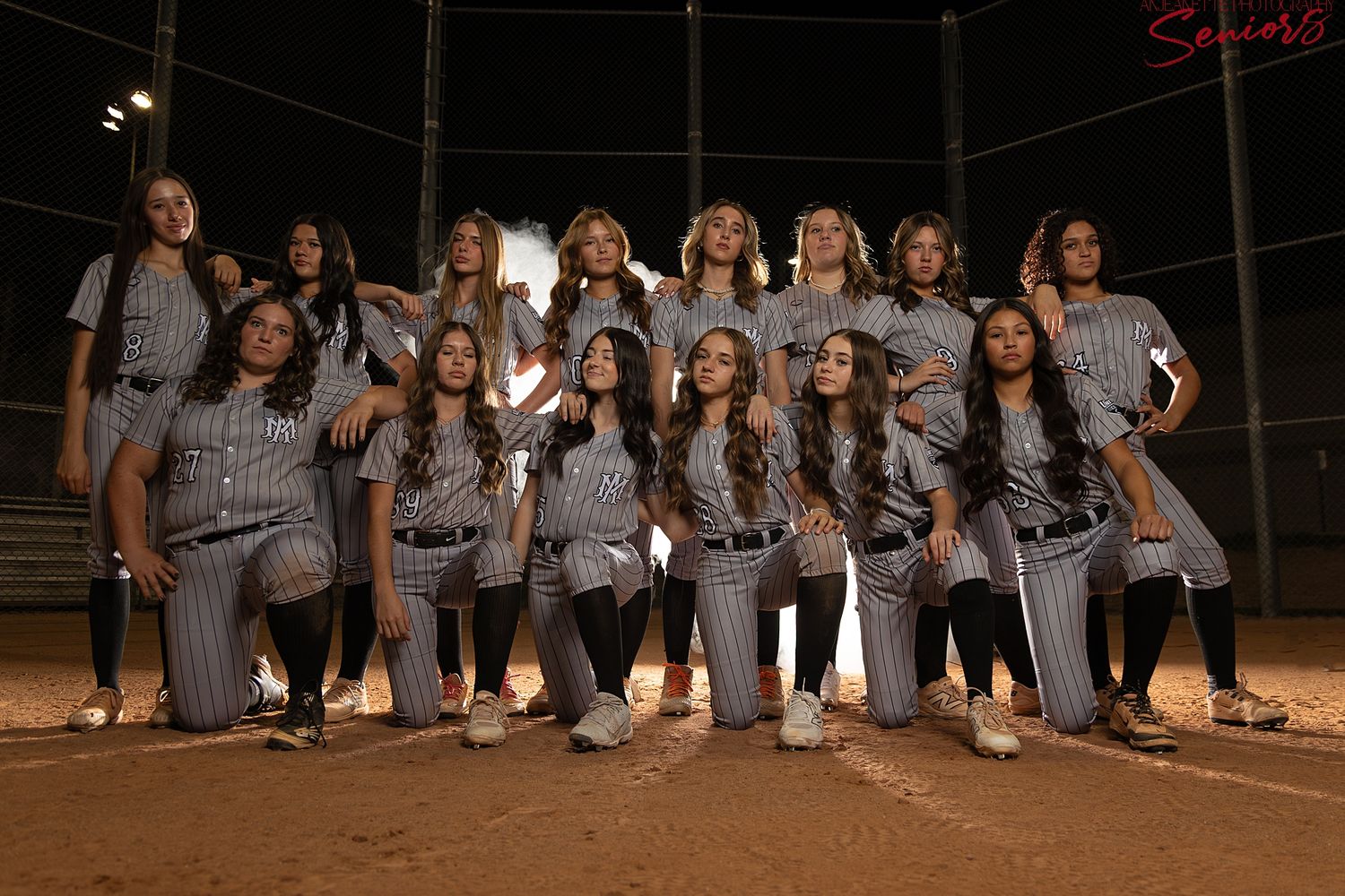 best softball team photo packages in phoenix az sports photographer media day Banners Pictures Anjeanette Photography