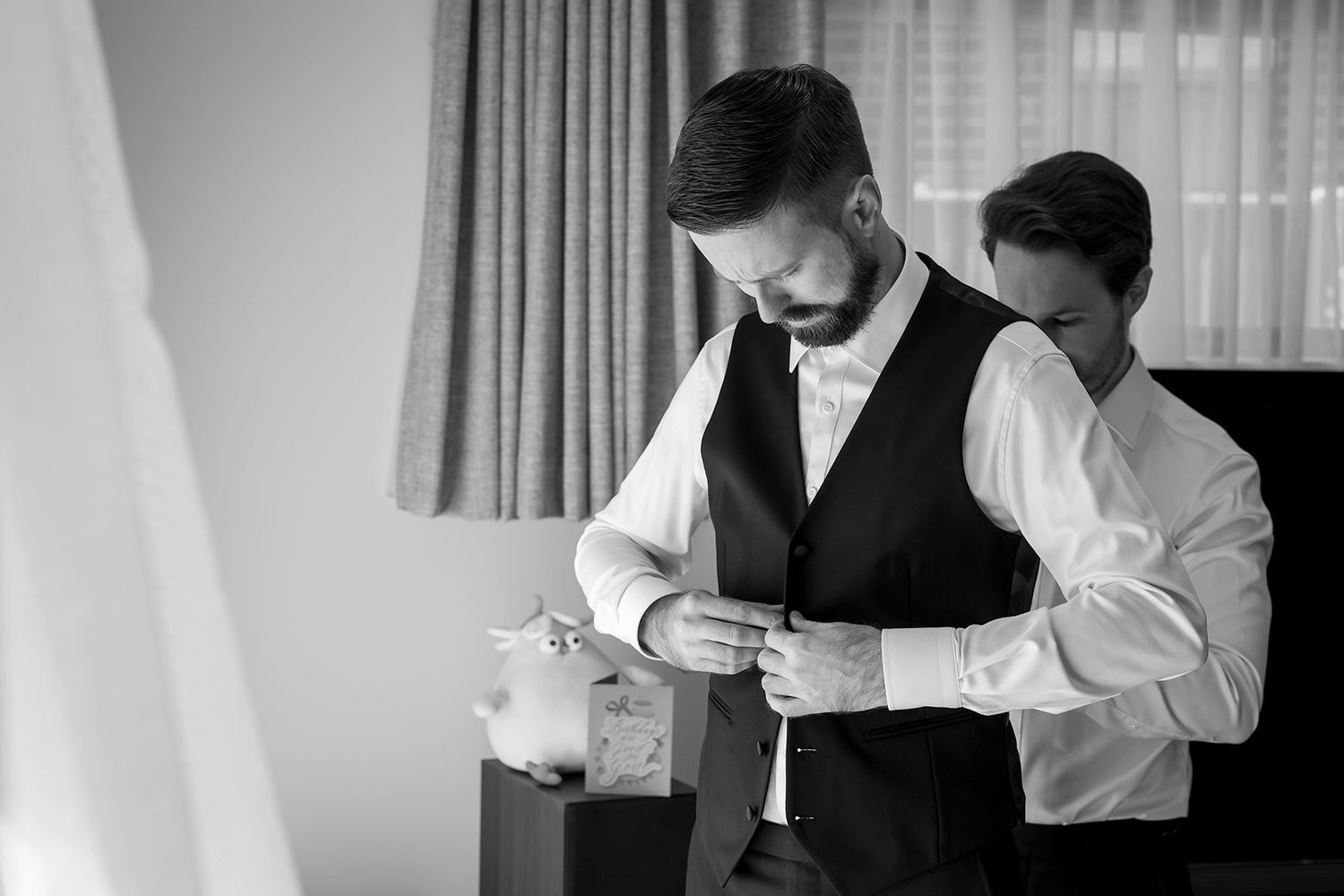 Dan + Steph's Canberra Wedding day at the Marion Canberra and St. Michaels Church, images by Jason Robins Photography.
