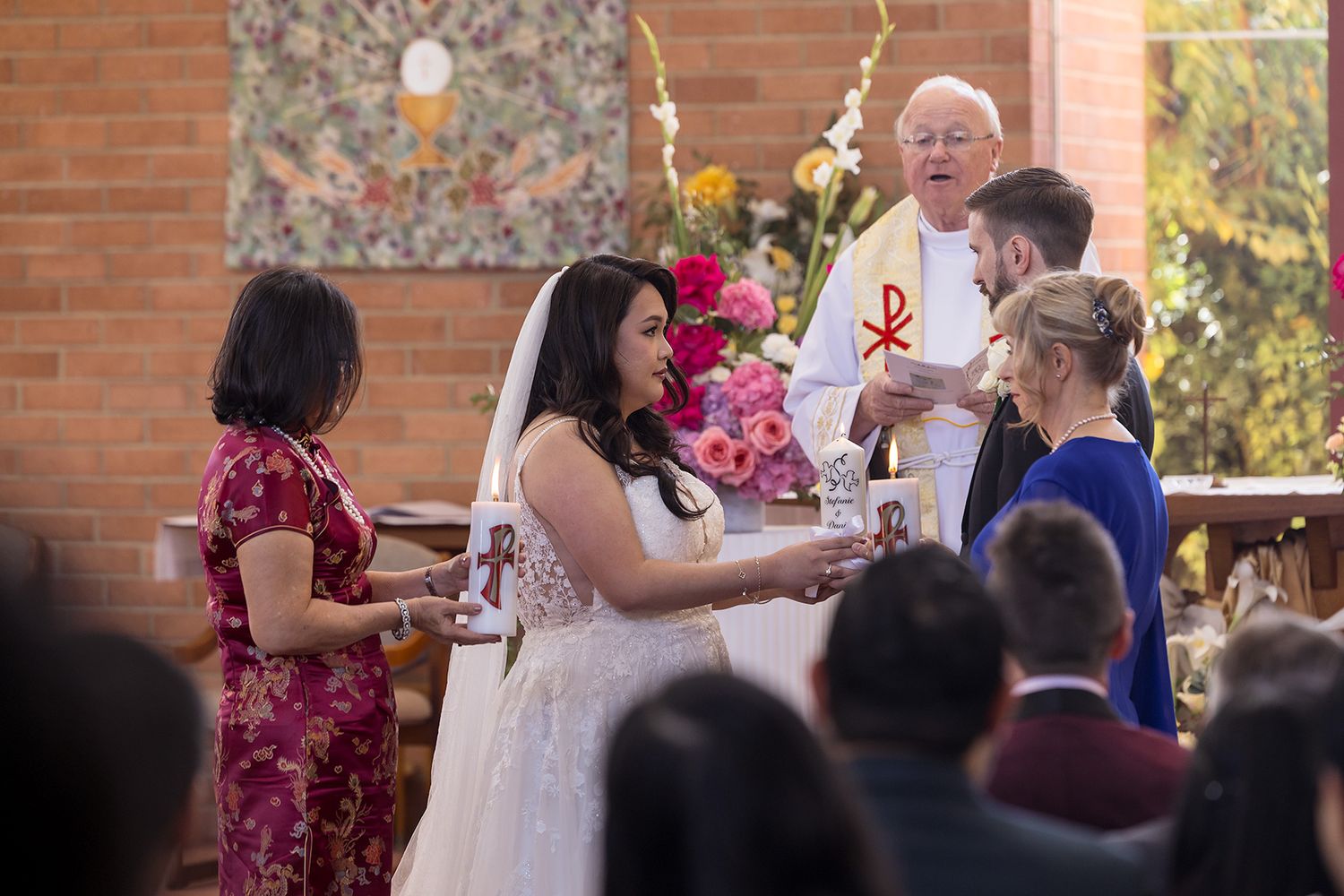 Dan + Steph's Canberra Wedding day at the Marion Canberra and St. Michaels Church, images by Jason Robins Photography.