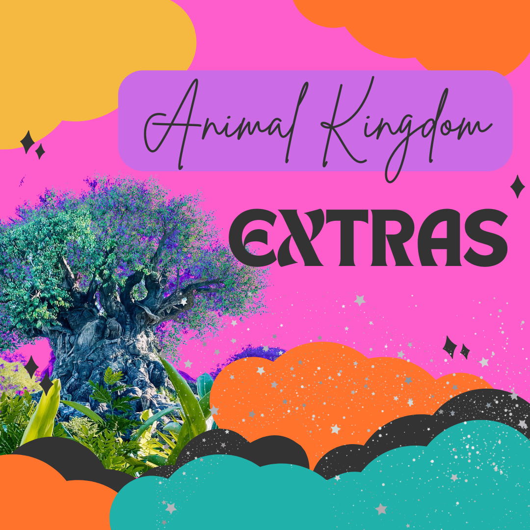 Abstract landscape design featuring the Tree of Life with vibrant pink and orange gradient backgrounds.