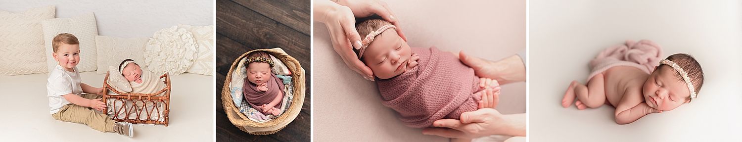 Dress baby in something with snaps or a zipper that we won't have to pull over their head, which can wake them up.