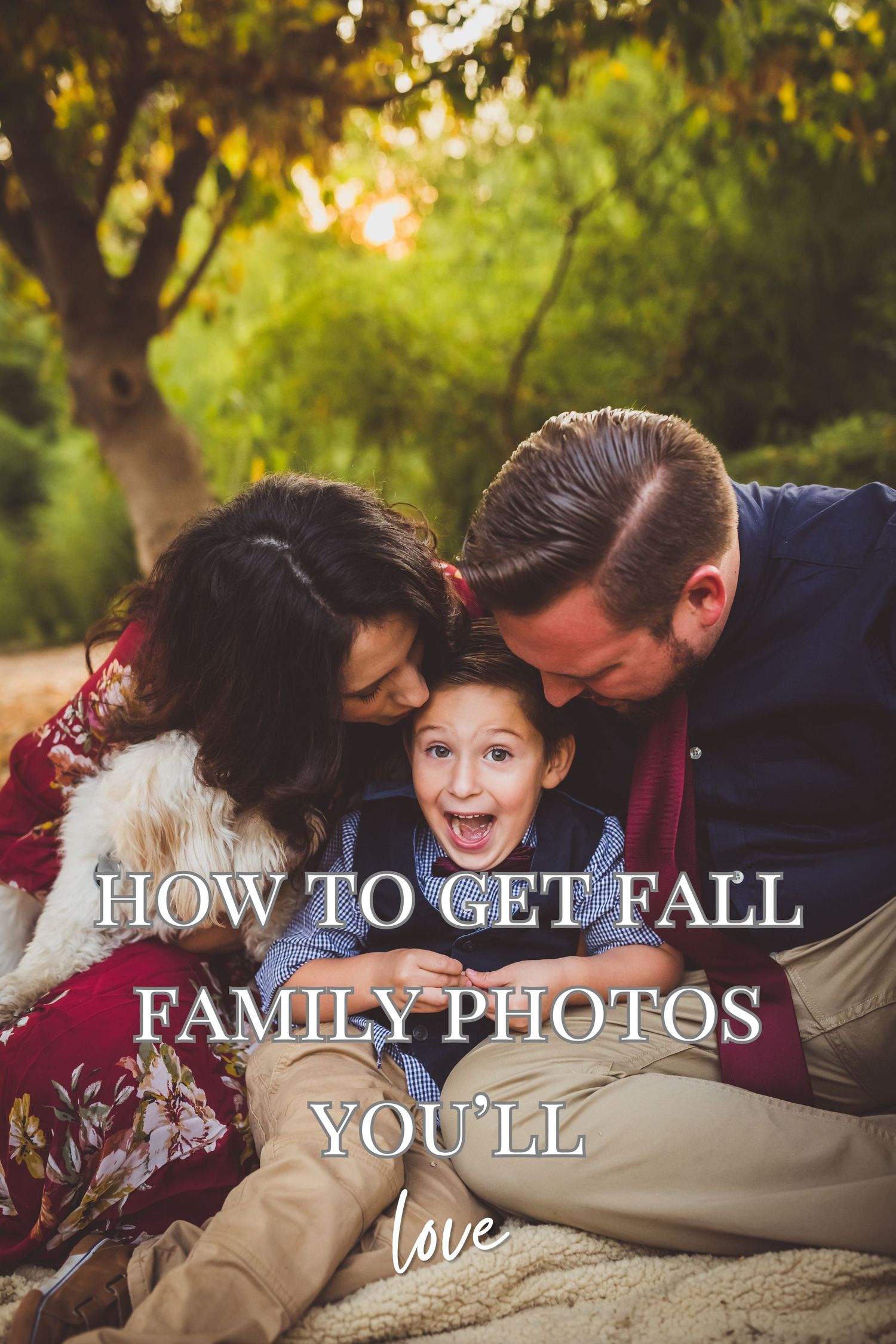 how to get fall family photos you will love in the inland empire with heidi grace photography