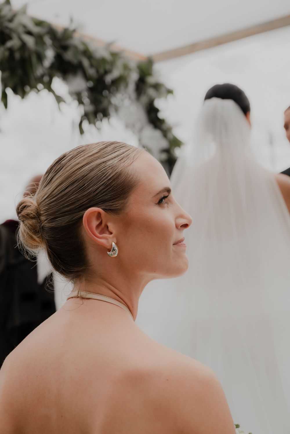 Bridesmaid Smiling