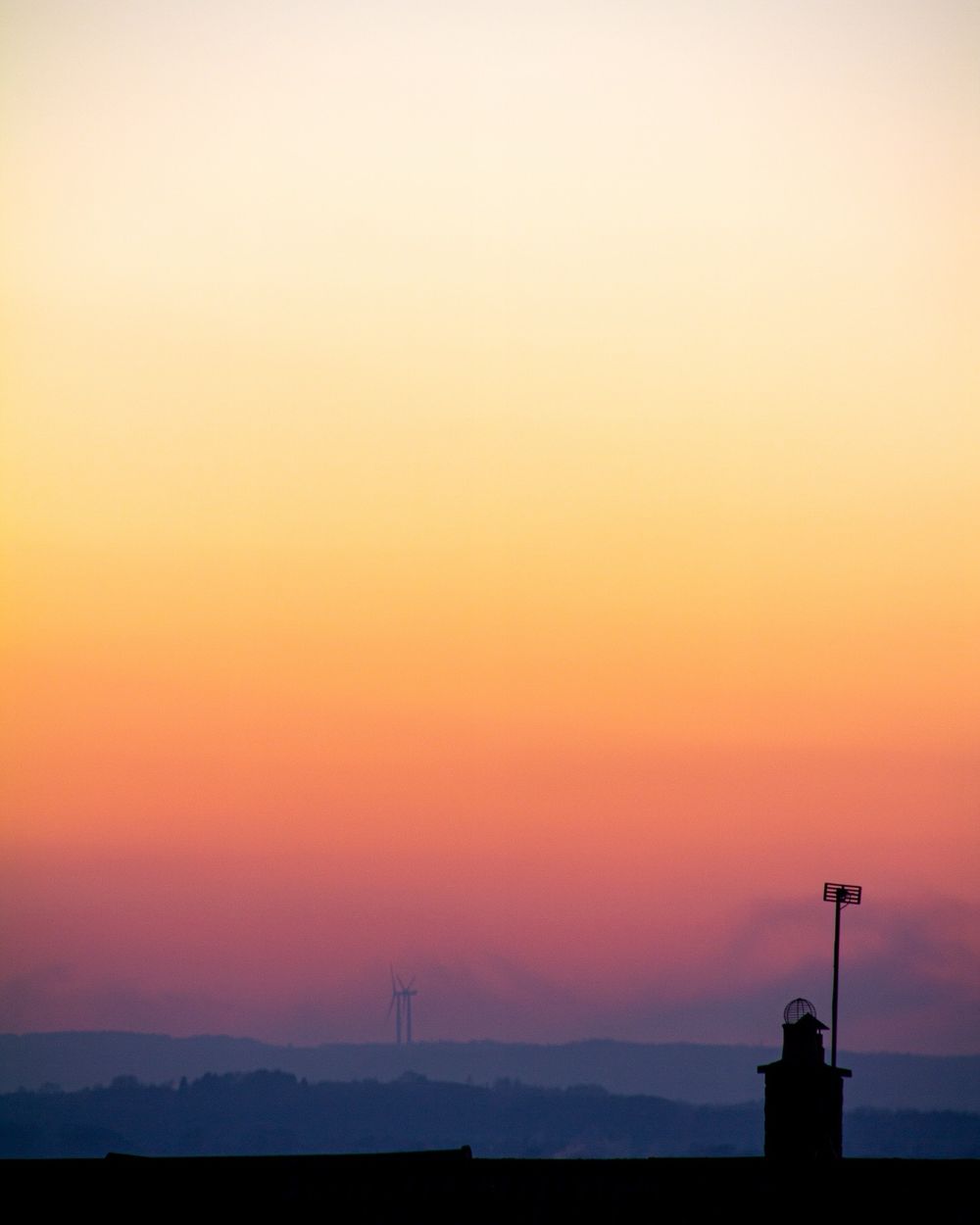 colourful sunset