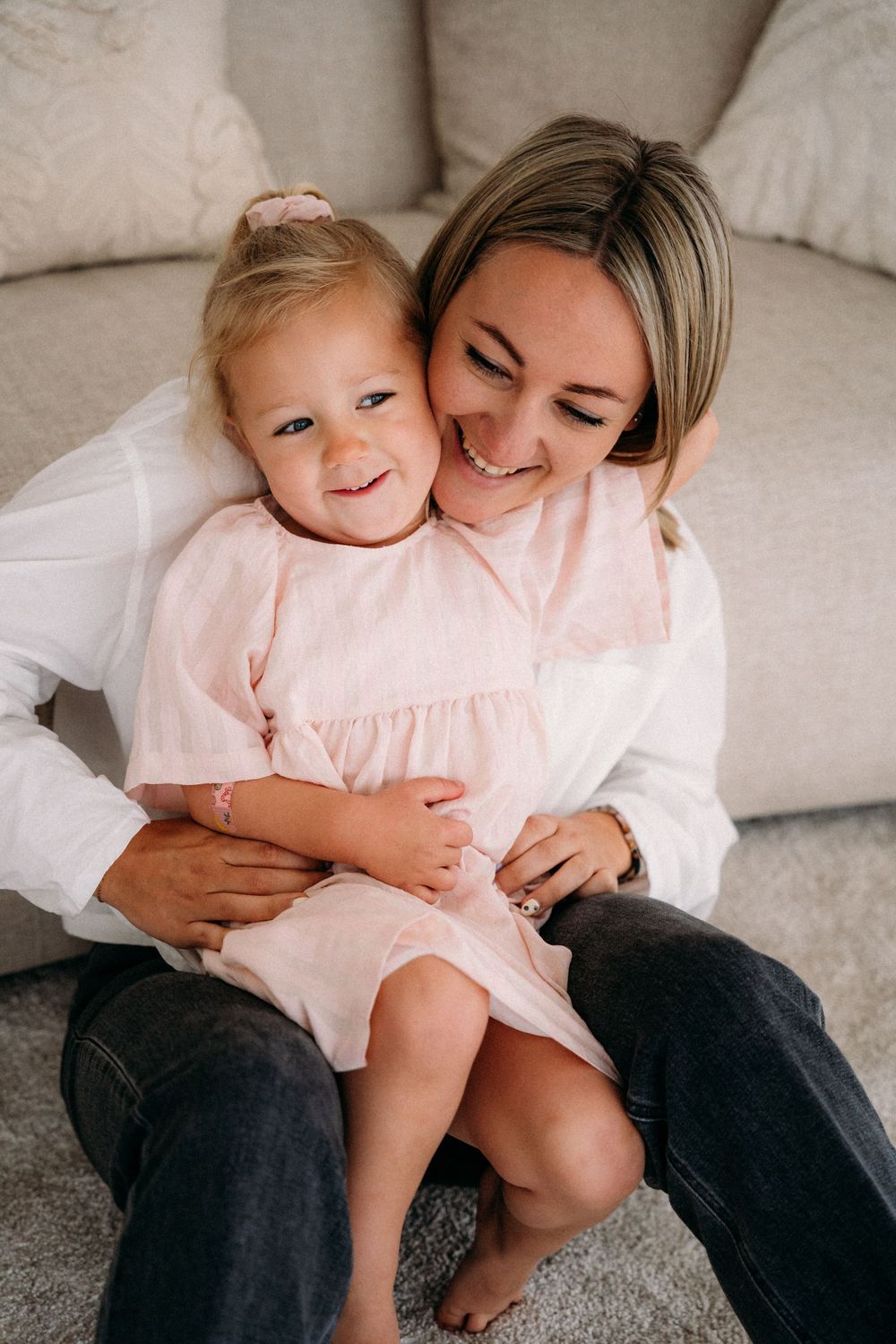 Liefdevolle foto's van jij en je mini, tijdens fotoshoot in Edegem