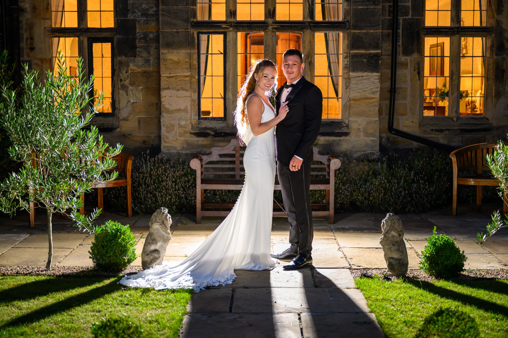 Hodroyd Hall Wedding Venue Barnsley South Yorkshire Wakefield Leeds West Yorkshire Recommended Wedding Photographer Champagne Shutter Photo