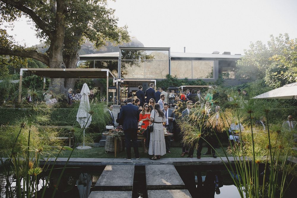 Johannesdal 1207 wedding venue in Banhoek Valley with mountain views and vineyards