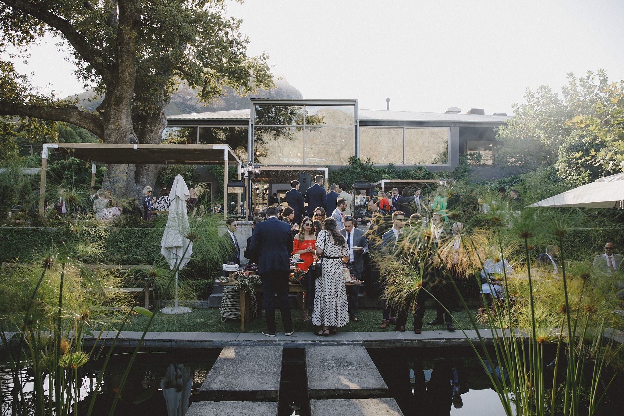 Johannesdal 1207 wedding venue in Banhoek Valley with mountain views and vineyards