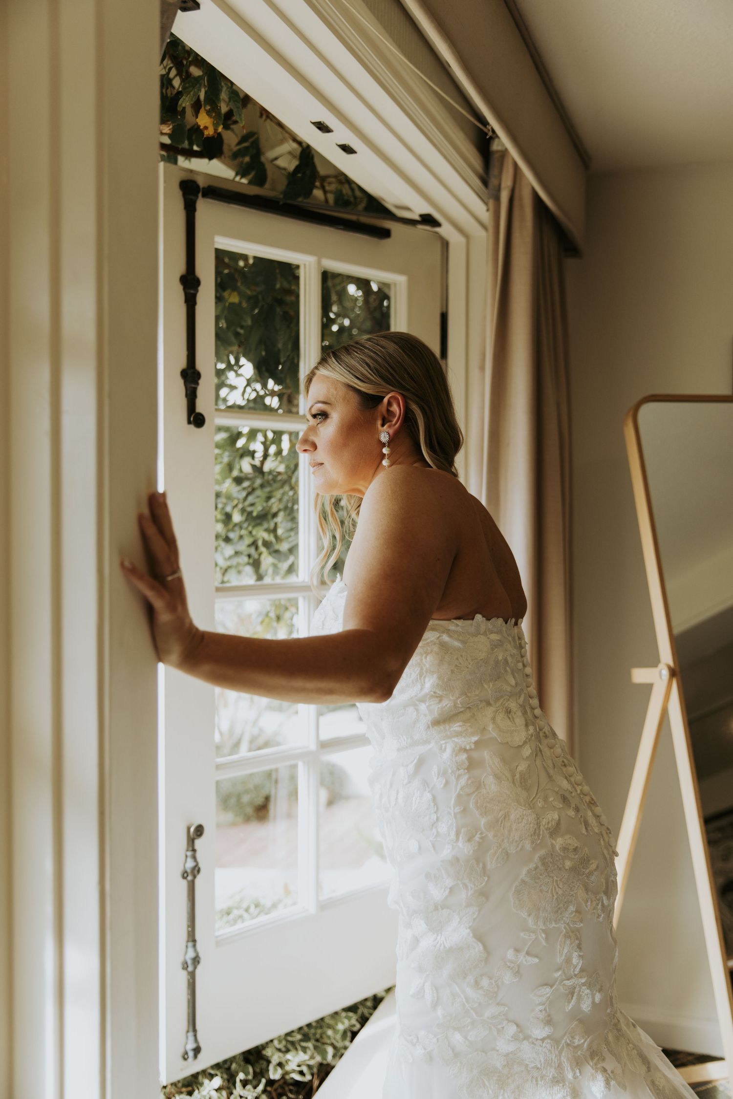 bride at luxury wedding in carmel