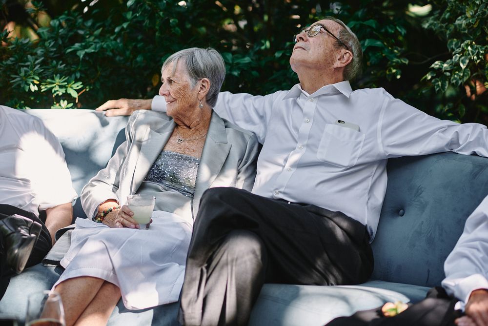 West Hollywood Sunset Marquis wedding candid photo