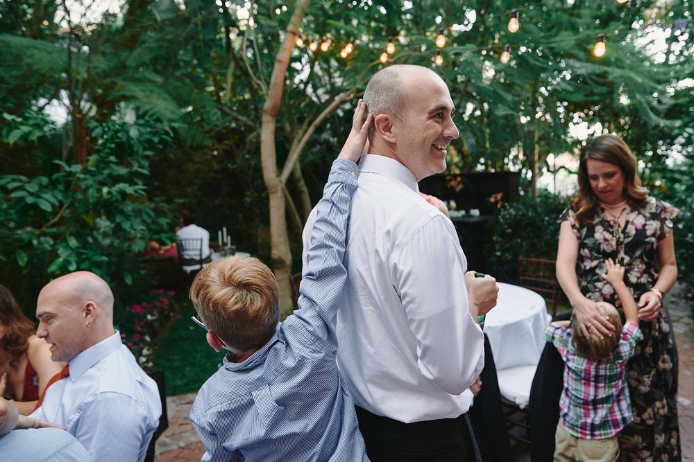West Hollywood Sunset Marquis wedding candid photo