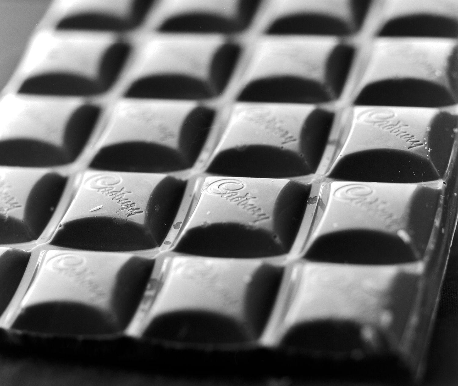 Product Photograph of Cadburys Dairy Milk Chocolate captured during a studio shoot in Derby
