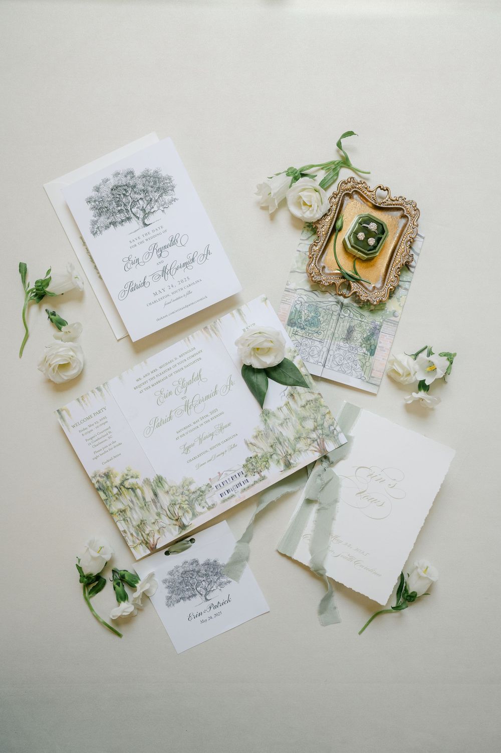 Legare Waring House wedding photos from a top Charleston wedding photographer. See more timeless and candid wedding photos Legare Waring