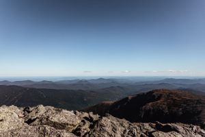 view from the top of Mt. Washington, New Hampshire