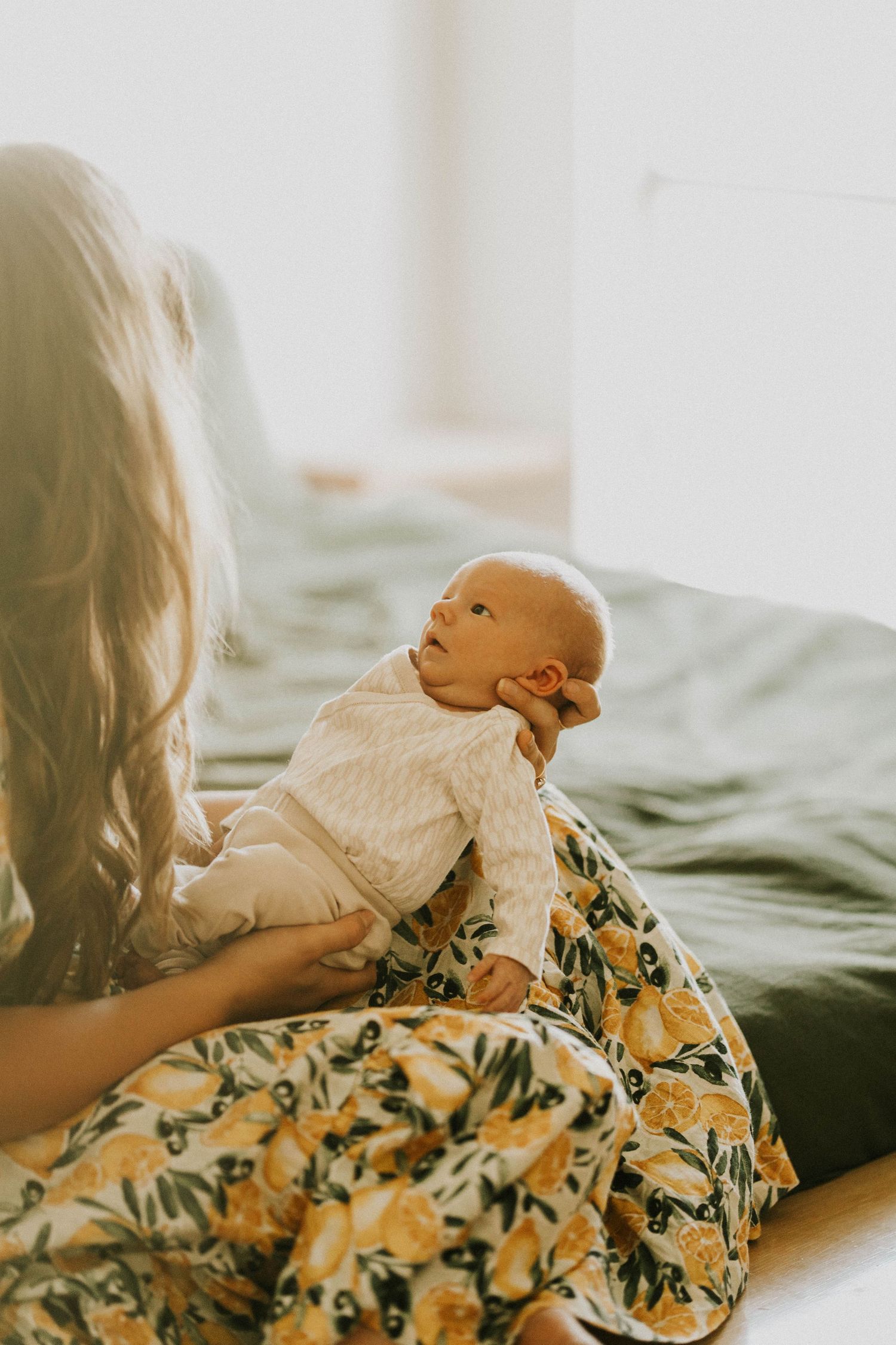In home newborn session in El Paso Texas
