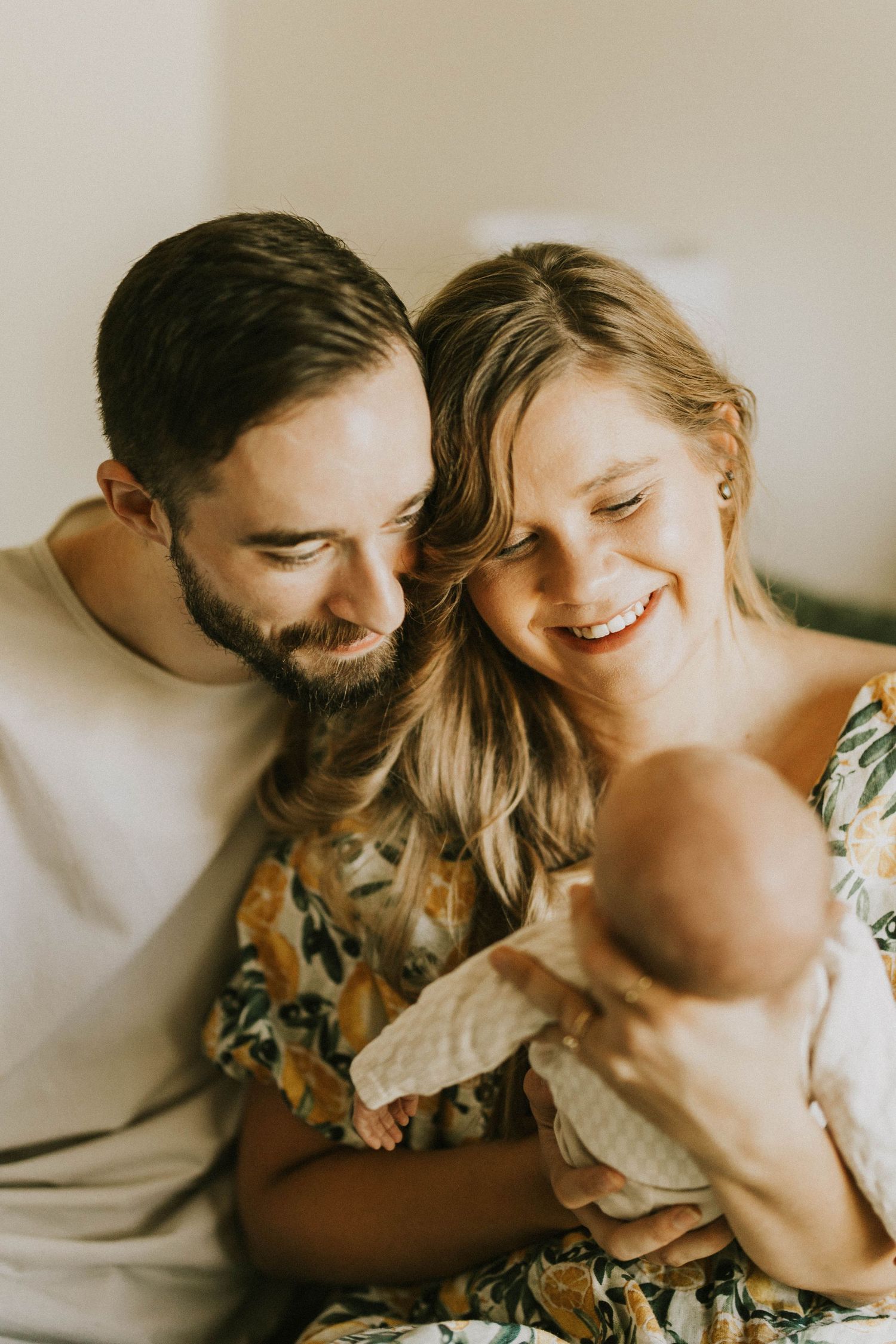 In home newborn session in El Paso Texas