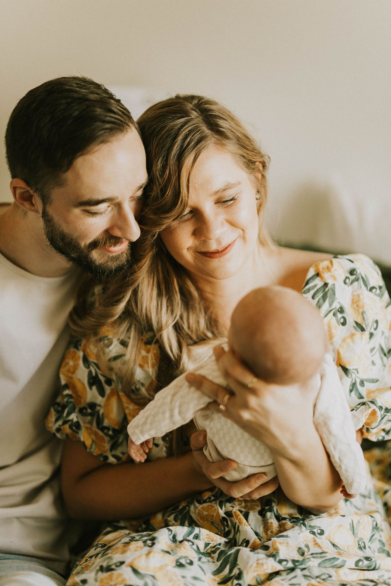 In home newborn session in El Paso Texas