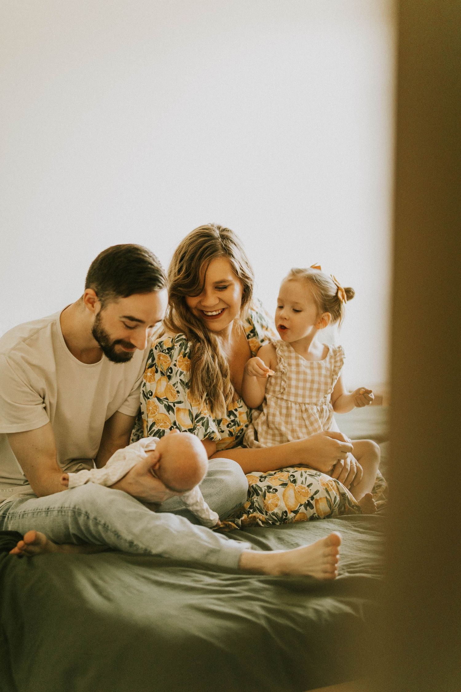 In home newborn session in El Paso Texas