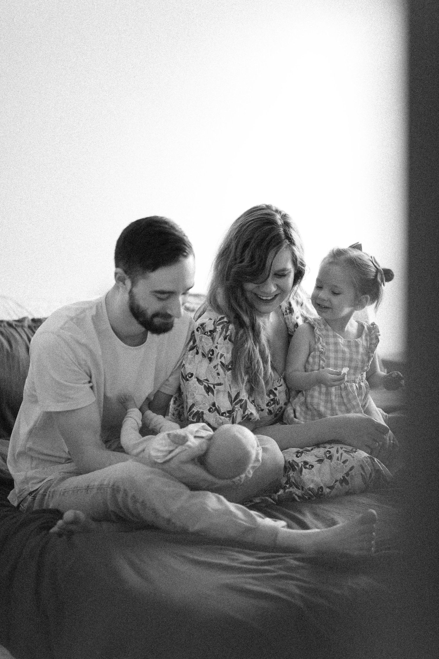 In home newborn session in El Paso Texas
