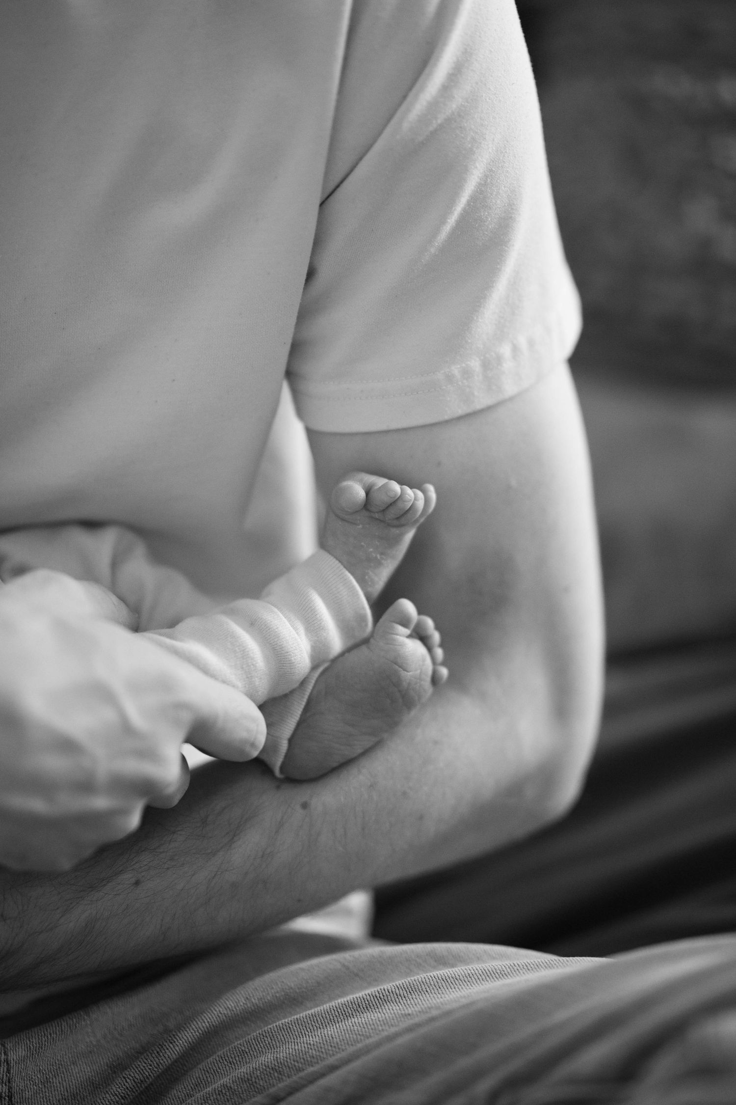 In home newborn session in El Paso Texas