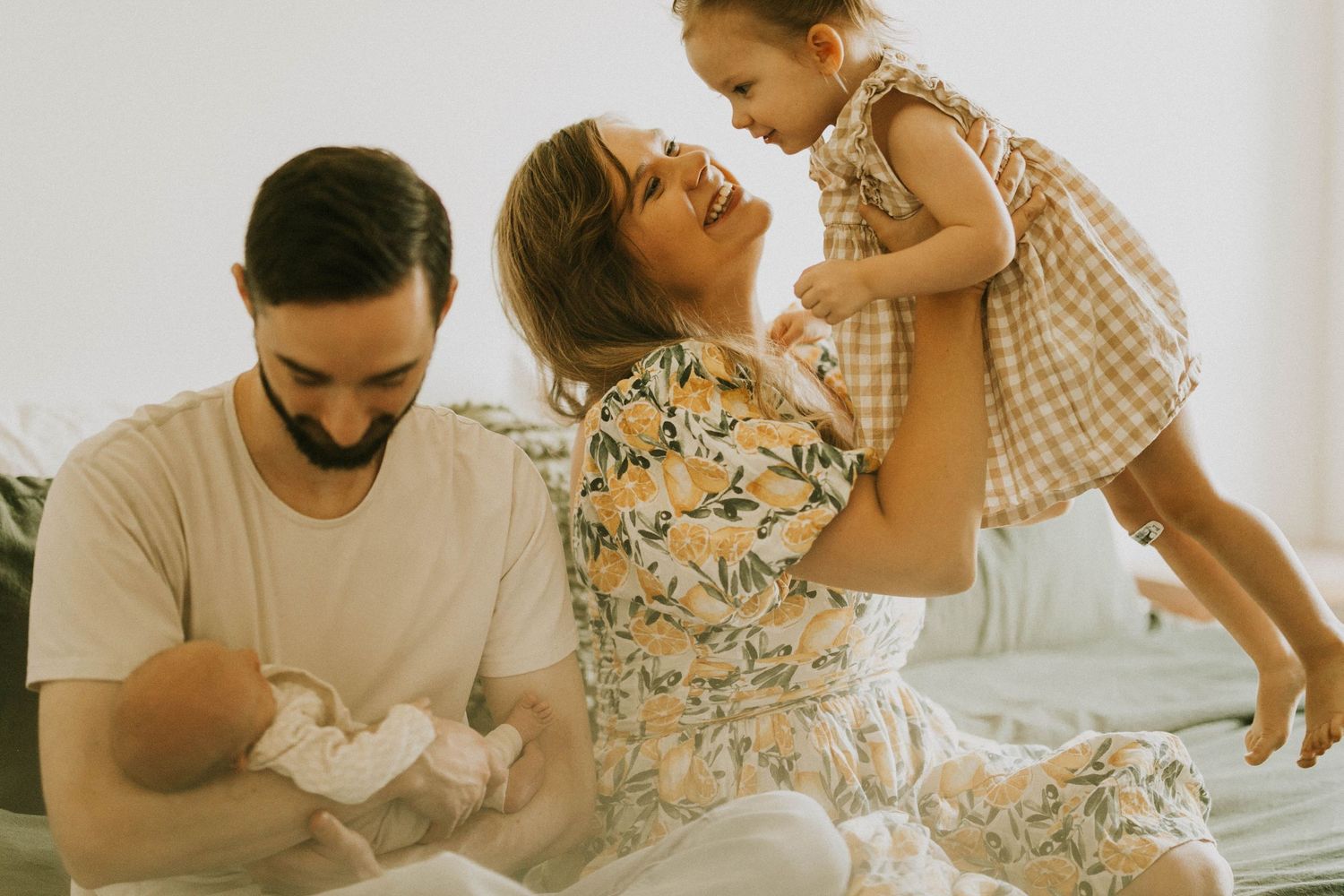 In home newborn session in El Paso Texas