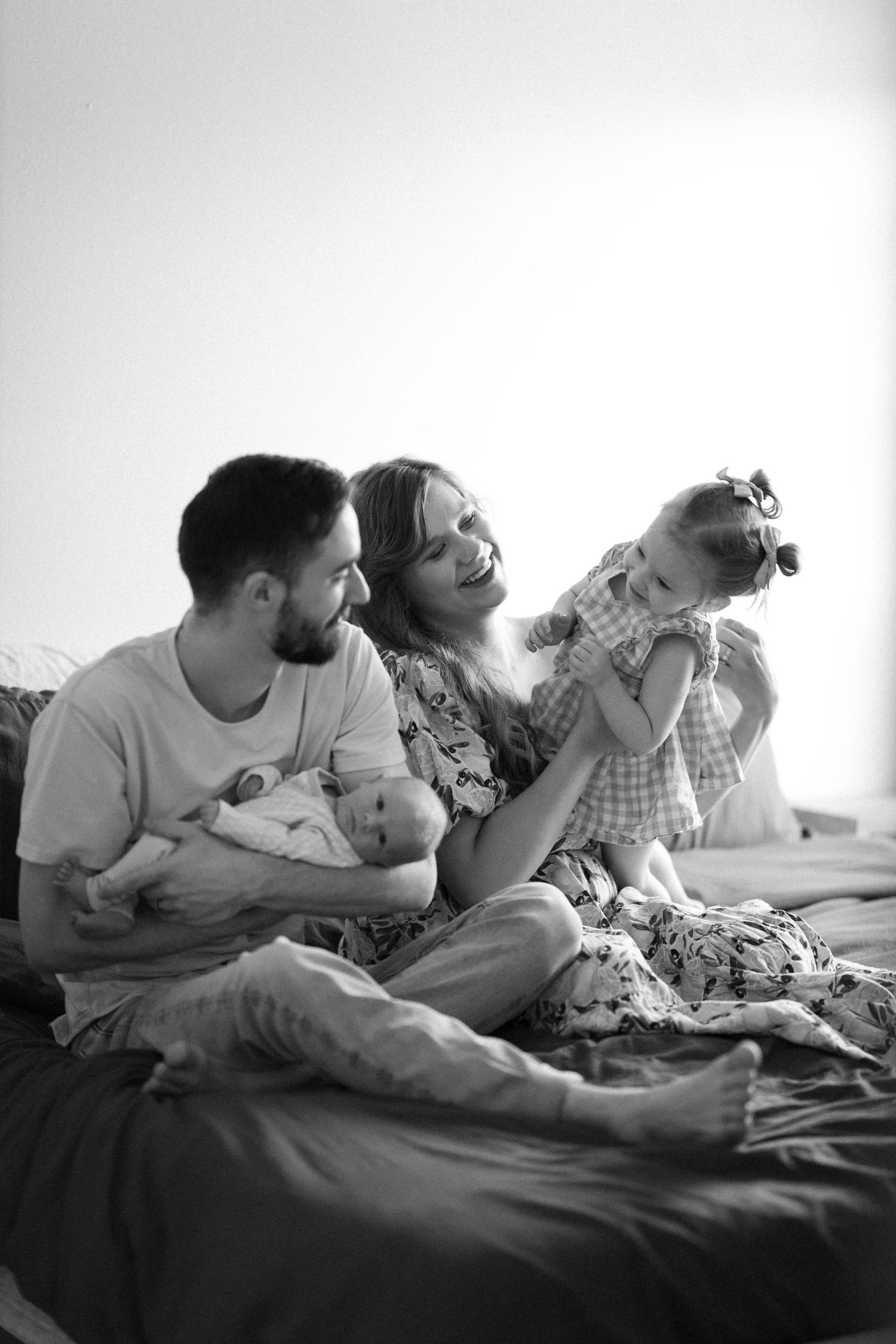 In home newborn session in El Paso Texas
