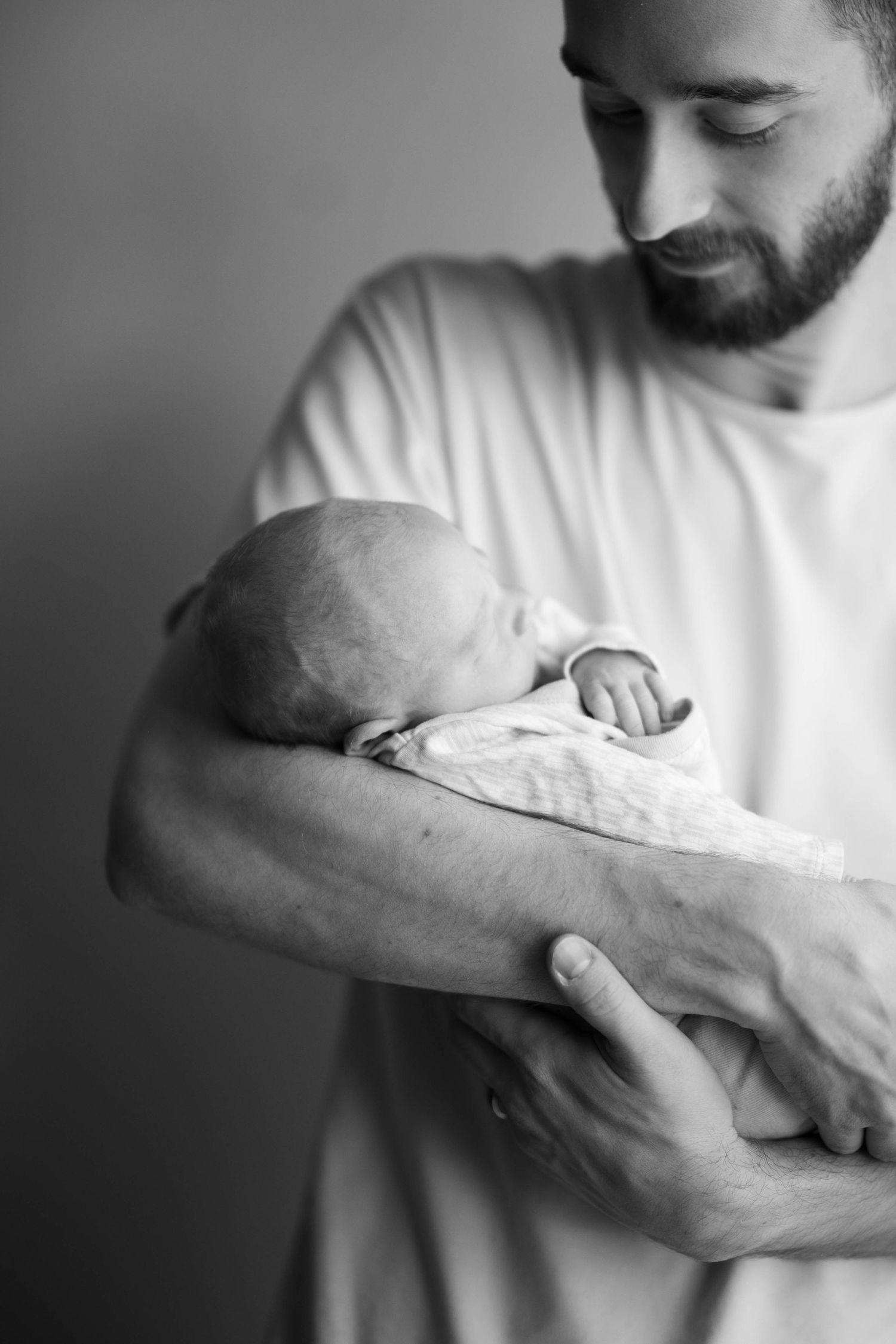 In home newborn session in El Paso Texas