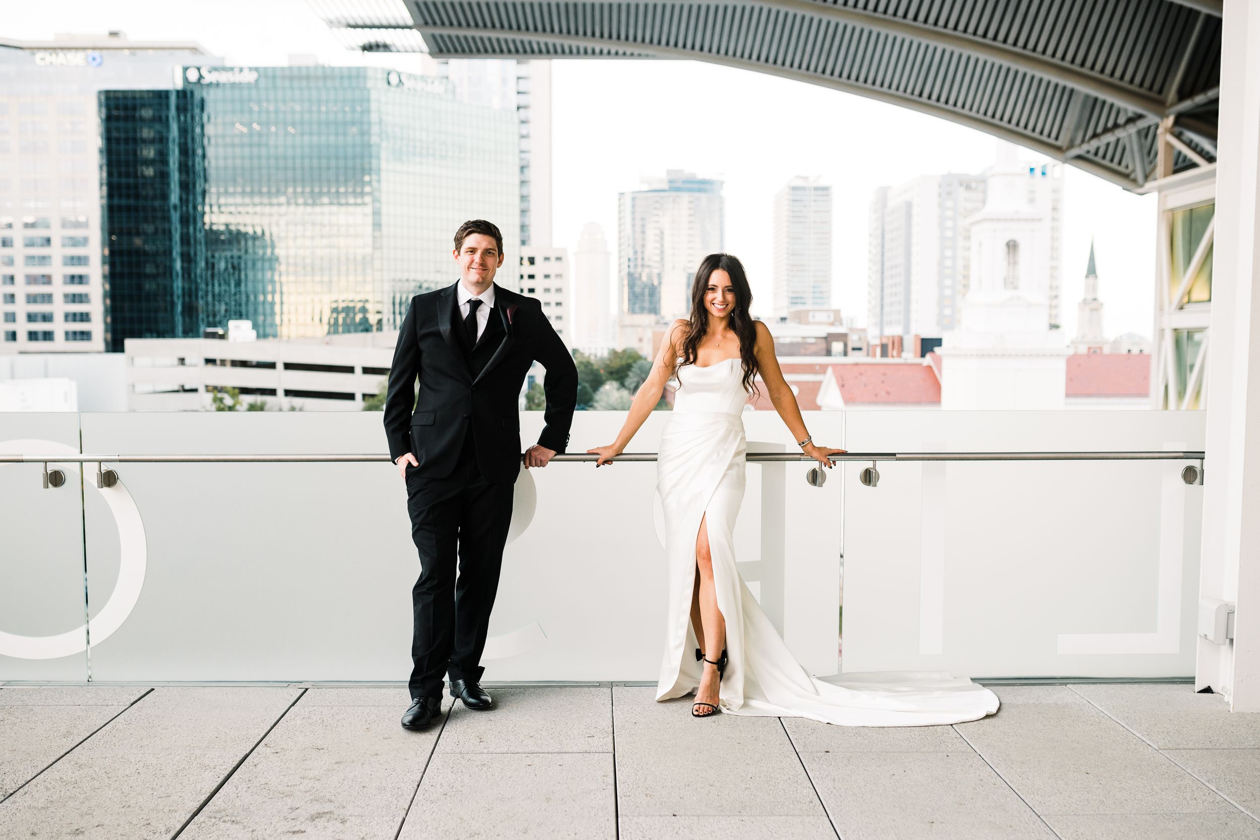 Dr. Phillips Center for the Performing Arts Orlando Rooftop Wedding