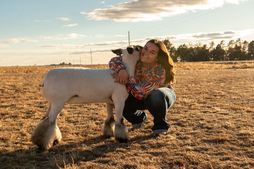 Hugging a Lamb