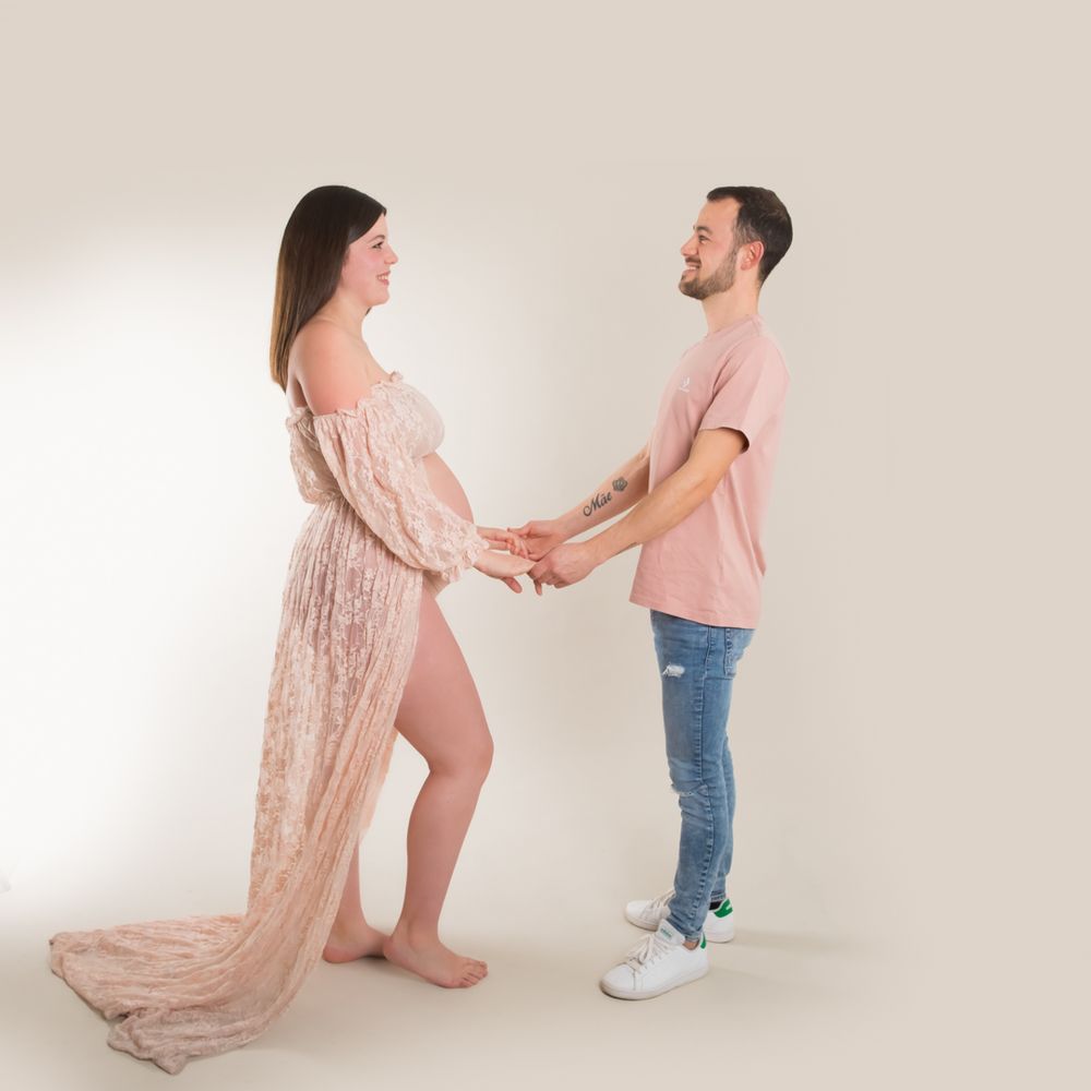 séance photo grossesse couple studio photographe bébé famille Corse Venzolasca Bastia Borgo Folelli Biguglia Furiani Vescovato Moriani