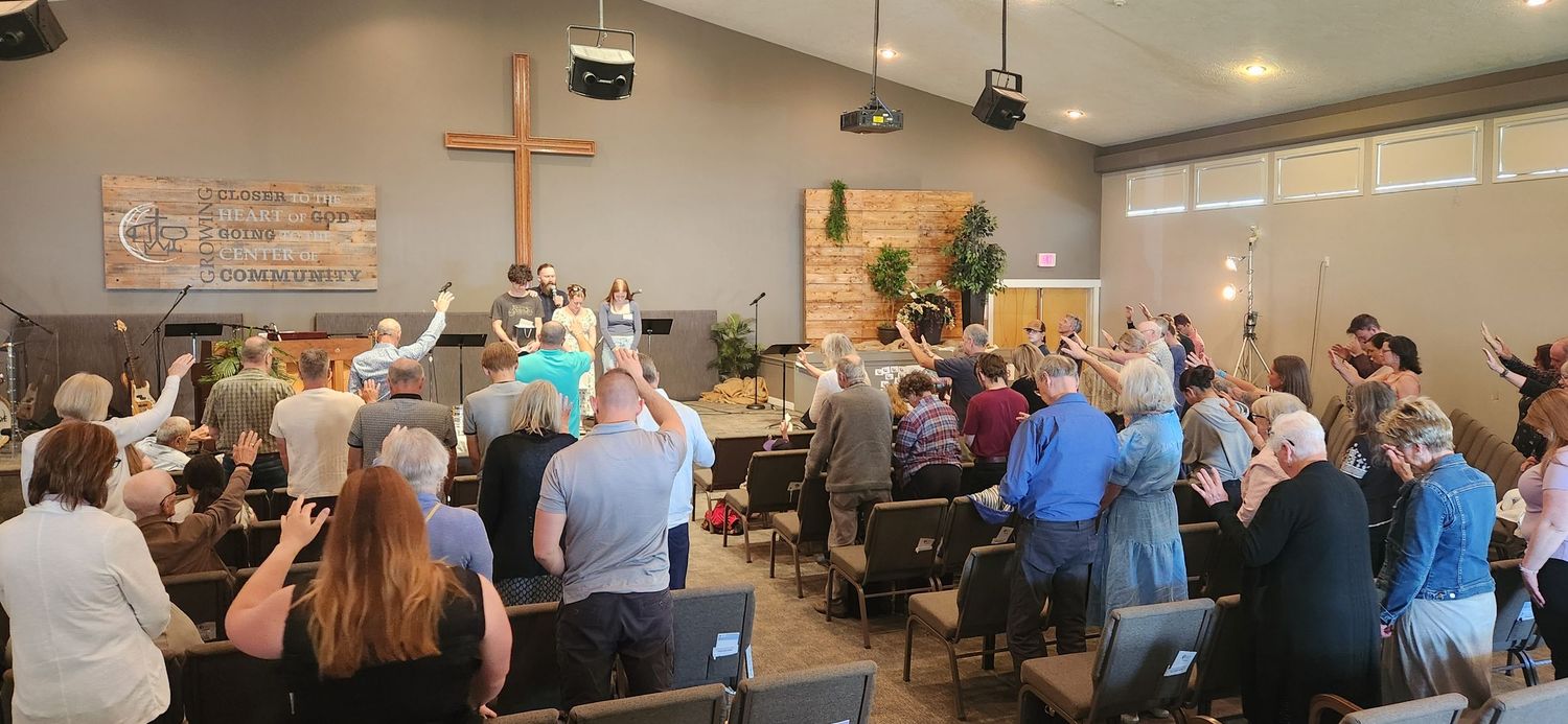Sunday morning Worship in Shawnigan Alliance Church