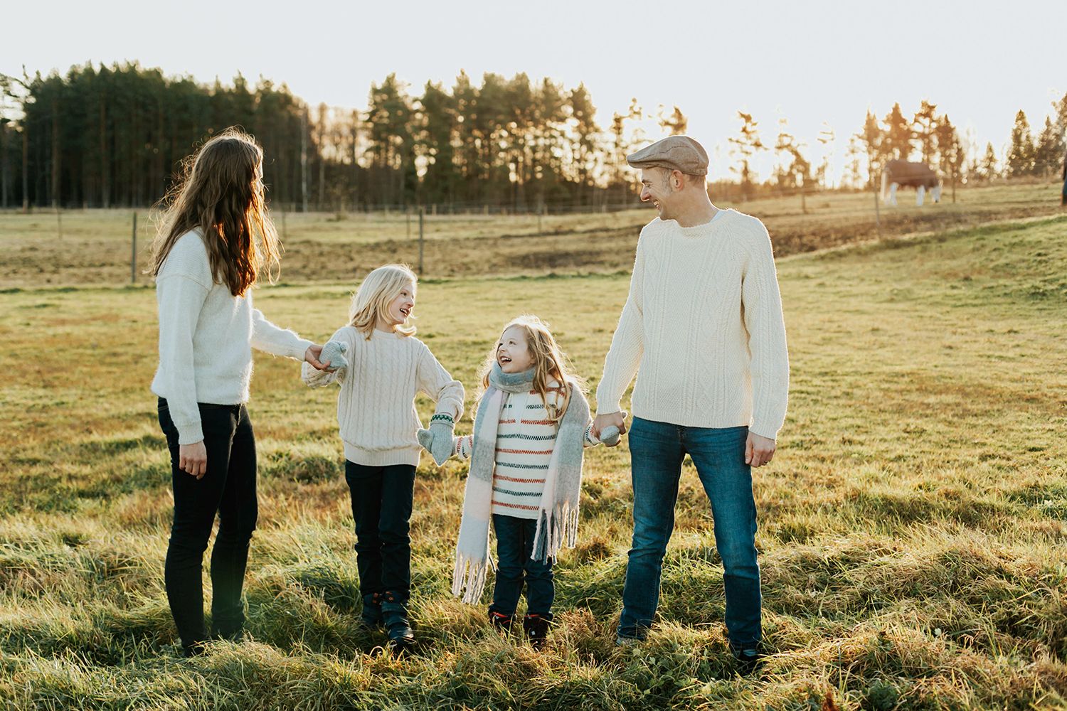 Familjefotografering i Säffle. Fotograf Rebecca Nordin.
