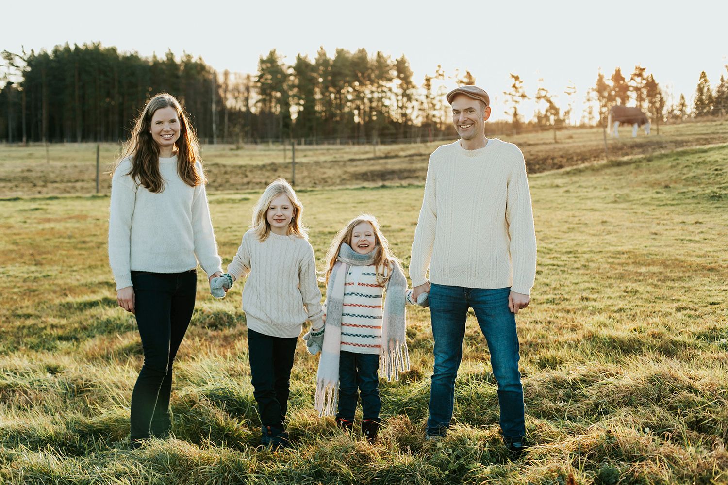 Familjefotografering i Säffle. Fotograf Rebecca Nordin.