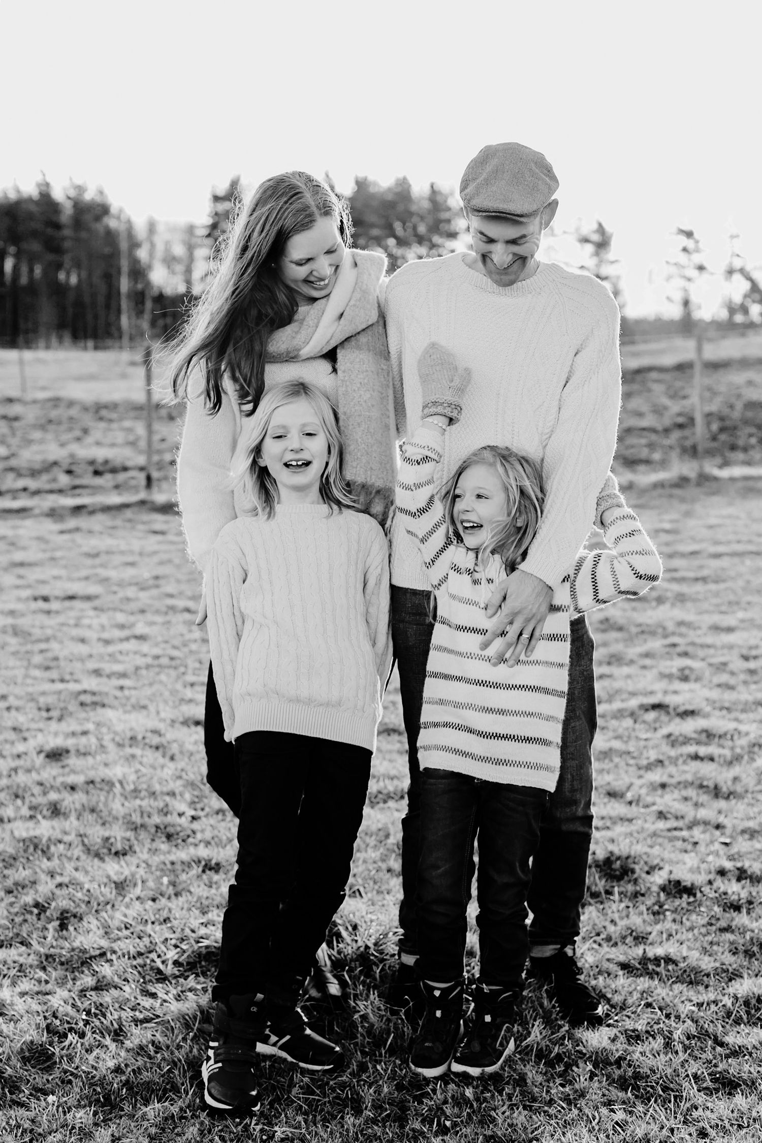 Familjefotografering i Säffle. Fotograf Rebecca Nordin.